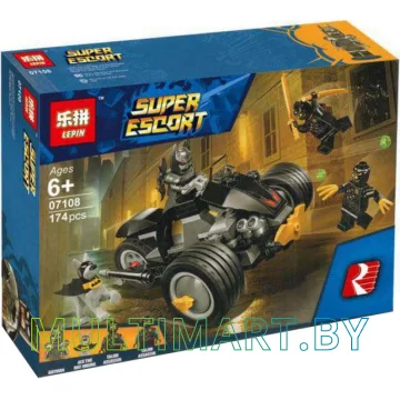 Конструктор Lepin 07108 Бэтмен - Нападение Когтей (174 детали)